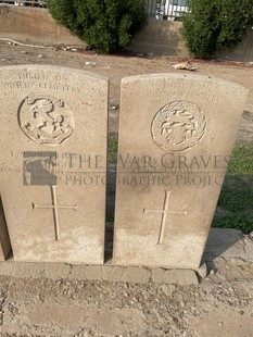 BAGHDAD (NORTH GATE) WAR CEMETERY - BURGIN, ALFRED